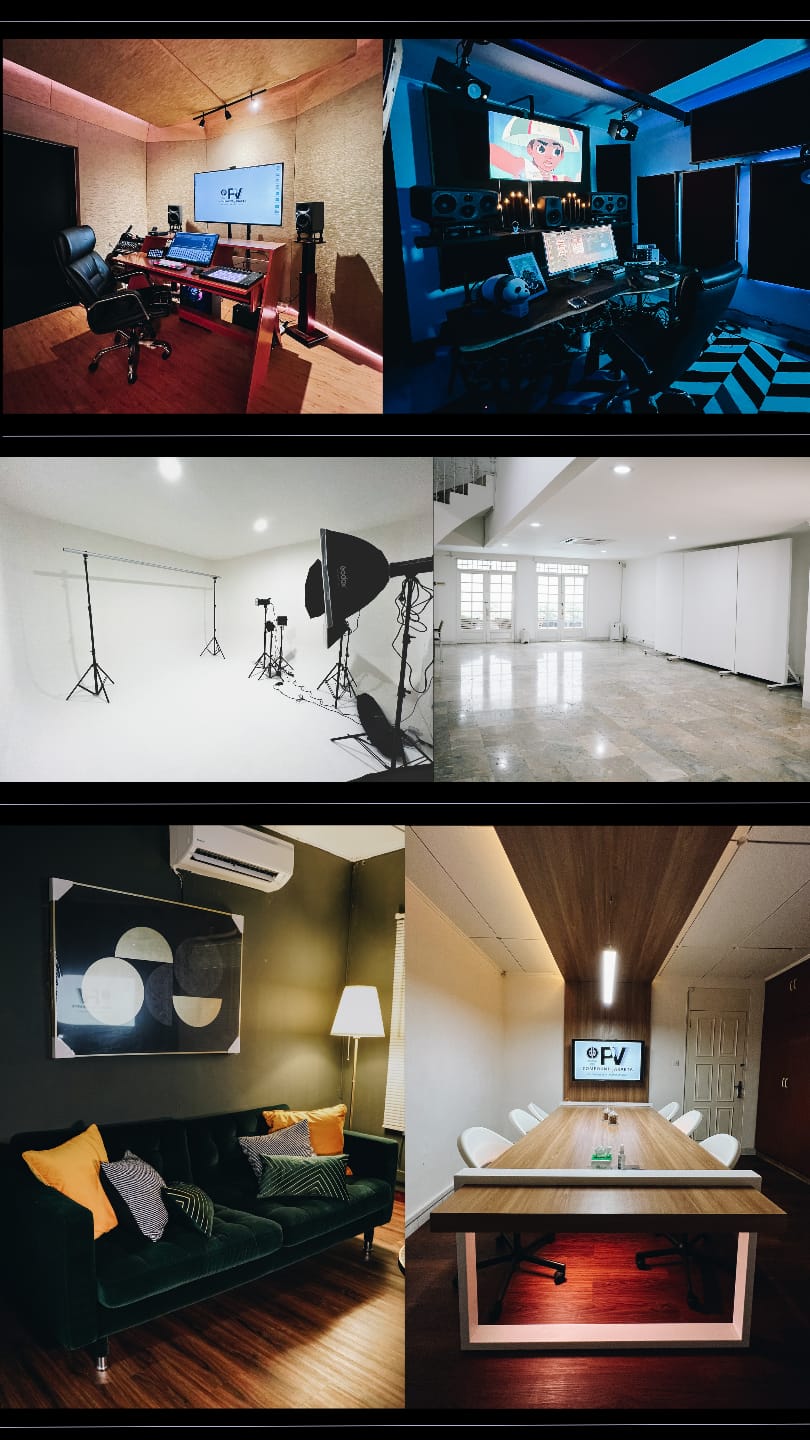 Ruangan Studio di Passion Vibe Compound Jakarta